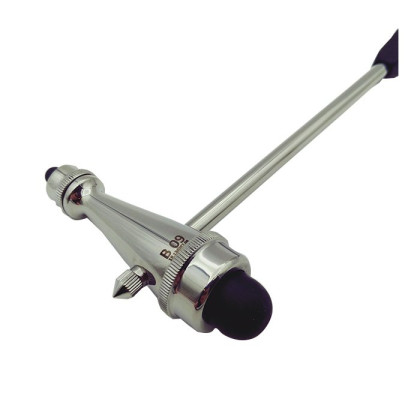 Неврологический молоточек ТРОМНЕР легкий 175г, с иглой и кисточкой, KaWe Фото товара Неврологический молоточек ТРОМНЕР легкий 175г, с иглой и кисточкой, KaWe