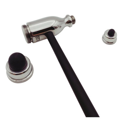 Неврологический молоточек ТРОМНЕР тяжелый 190г, с кисточкой, KaWe Фото товара Неврологический молоточек ТРОМНЕР тяжелый 190г, с кисточкой, KaWe