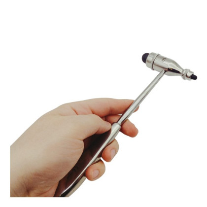 Неврологический молоточек ТРОМНЕР тяжелый 210г, KaWe Фото товара Неврологический молоточек ТРОМНЕР тяжелый 210г, KaWe