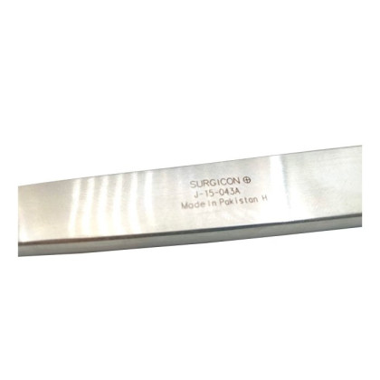 Нож резекционный брюшистый НЛ 165х55, Surgicon Фото товара Нож резекционный брюшистый НЛ 165х55, Surgicon