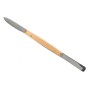 Нож-шпатель для резания и формирования воска при изготовлении зубных протезов с деревянной ручкой ММИЗ Фото товара Нож-шпатель для резания и формирования воска при изготовлении зубных протезов с деревянной ручкой ММИЗ