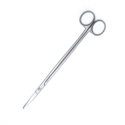 Фото товара Ножницы CRAFOORD, для глубоких полостей, с одним острым концом вертикально-изогнутые, 230 мм (Н-124-1р), МИЗТ