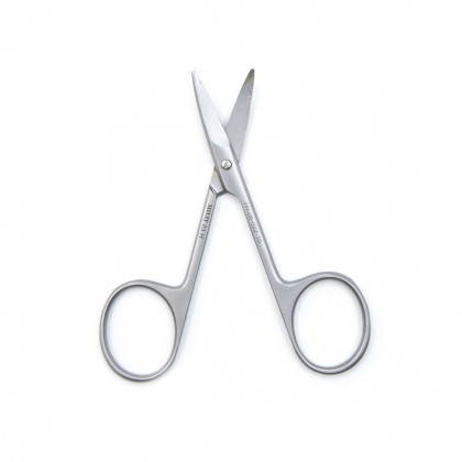 Фото товара Ножницы IRIS, тупоконечные вертикально-изогнутые, 100 мм (Н-22р) , МИЗТ