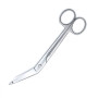 Фото товара Ножницы LISTER, горизонтально-изогнутые с пуговкой, 185 мм (Н-14р), МИЗТ