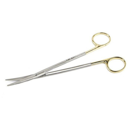 Ножницы METZENBAUM препаровочные изогнутые твердосплавные, 180 мм, раб. часть 1,8 мм ПТО Медтехника Фото товара Ножницы METZENBAUM препаровочные изогнутые твердосплавные, 180 мм, раб. часть 1,8 мм ПТО Медтехника