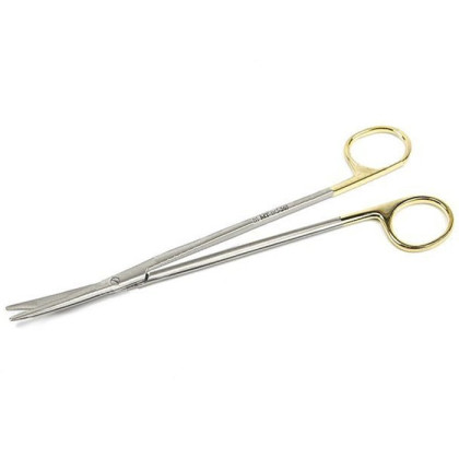 Ножницы METZENBAUM препаровочные изогнутые твердосплавные, 200 мм, раб. часть 2,5 мм ПТО Медтехника Фото товара Ножницы METZENBAUM препаровочные изогнутые твердосплавные, 200 мм, раб. часть 2,5 мм ПТО Медтехника