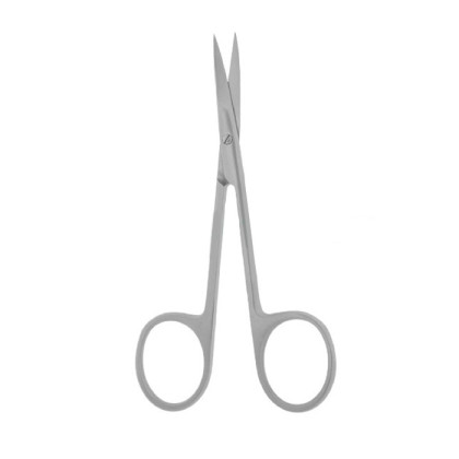 Фото товара Ножницы MOD. BONN, глазные остроконечные вертикально-изогнутые, 113 мм (Н-41р)), МИЗТ