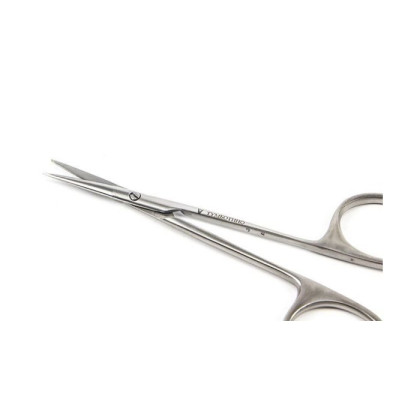 Фото товара Ножницы MOD. BONN, глазные тупоконечные прямые, 113 мм (Н-42-1р)), МИЗТ