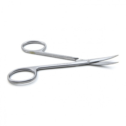 Фото товара Ножницы PECK-JOSEPH, глазные для стекловидного тела вертикально-изогнутые, 114 мм (Н-61р)), МИЗТ