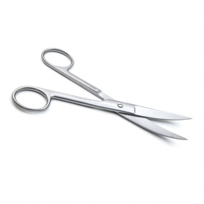 Фото товара Ножницы STANDARD, остроконечные вертикально-изогнутые, 160 мм (Н-168р) , МИЗТ