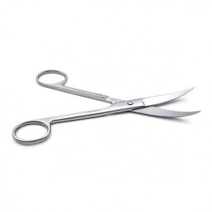 Фото товара Ножницы STANDARD, остроконечные вертикально-изогнутые, 170 мм (Н-4-2р), МИЗТ