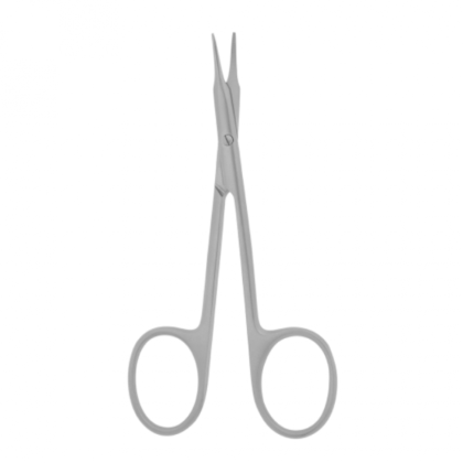 Фото товара Ножницы STEVENS, глазные для снятия швов вертикально-изогнутые, 110 мм (Н-56р)), МИЗТ