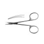 Фото товара Ножницы STEVENS, роговичные тупоконечные вертикально-изогнутые, 110 мм (Н-44р)), МИЗТ
