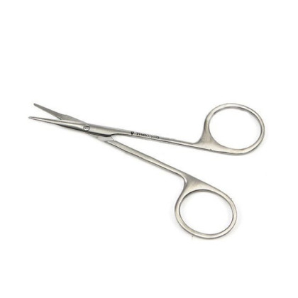 Фото товара Ножницы STEVENS, роговичные тупоконечные прямые, 110 мм (Н-44-1р)), МИЗТ