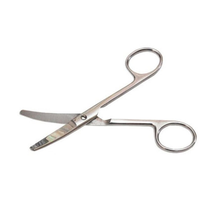 Фото товара Ножницы Surgical изогнутые 140 мм (Ножницы тупоконечные вертикально-изогнутые 140 мм) Sammar