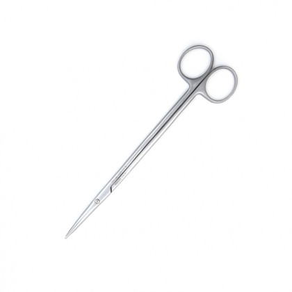 Фото товара Ножницы TOENNIS-ADSON, с узкими закругленными лезвиями, вертикально-изогнутые, 175 мм (Н-25р), МИЗТ