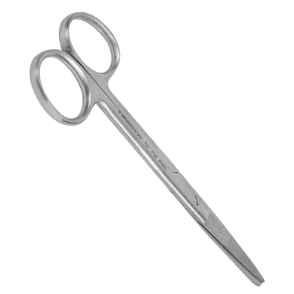 Ножницы c одним острым концом прямые 170мм Фото товара Ножницы c одним острым концом прямые 170мм