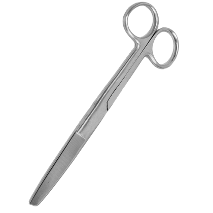 Ножницы c одним острым концом прямые 170мм Фото товара Ножницы c одним острым концом прямые 170мм