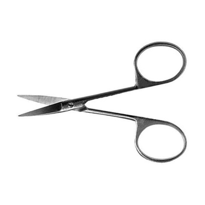 Ножницы вертикально изогнутые остроконечные 100 мм Тумботино Фото товара Ножницы вертикально изогнутые остроконечные 100 мм Тумботино