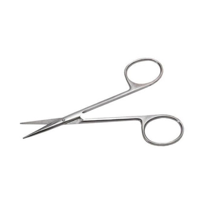 Ножницы глазные тупоконечные прямые Iris 115 мм Sammar Фото товара Ножницы глазные тупоконечные прямые Iris 115 мм Sammar