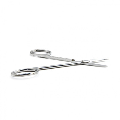 Ножницы глазные тупоконечные, прямые, 113 мм. Surgiwell Фото товара Ножницы глазные тупоконечные, прямые, 113 мм. Surgiwell