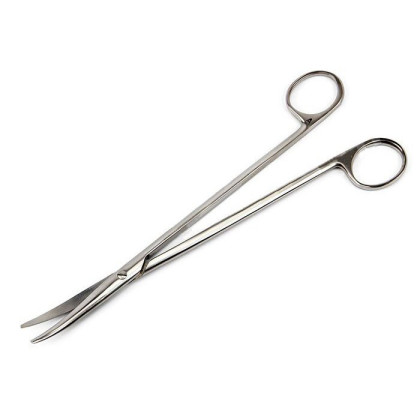 Ножницы д/рассеч .мягких тканей в глуб. полост., вертик.изогнут., 230 мм Фото товара Ножницы д/рассеч .мягких тканей в глуб. полост., вертик.изогнут., 230 мм