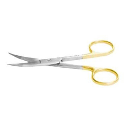 Ножницы деликатные остроконечные вертикально изогнутые твердосплавные, 110 мм ПТО Медтехника Фото товара Ножницы деликатные остроконечные вертикально изогнутые твердосплавные, 110 мм ПТО Медтехника