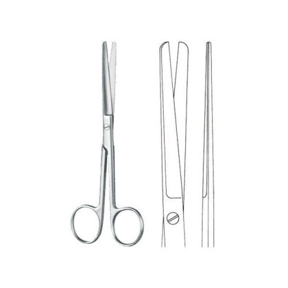 Ножницы деликатные прямые, тупоконечные, 13 см KLS Martin Фото товара Ножницы деликатные прямые, тупоконечные, 13 см KLS Martin