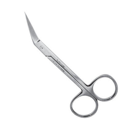 Ножницы десневые угловые по Iris, 115мм, Surgicon Фото товара Ножницы десневые угловые по Iris, 115мм, Surgicon