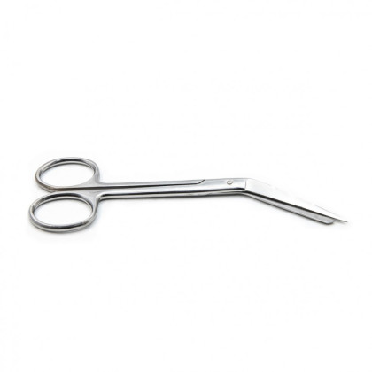 Ножницы для вскрытия сосудов, горизонтально-изогнутые, 135 мм. Surgiwell Фото товара Ножницы для вскрытия сосудов, горизонтально-изогнутые, 135 мм. Surgiwell