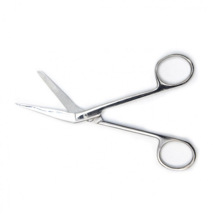 Ножницы для вскрытия сосудов, горизонтально-изогнутые, 135 мм. Surgiwell Фото товара Ножницы для вскрытия сосудов, горизонтально-изогнутые, 135 мм. Surgiwell