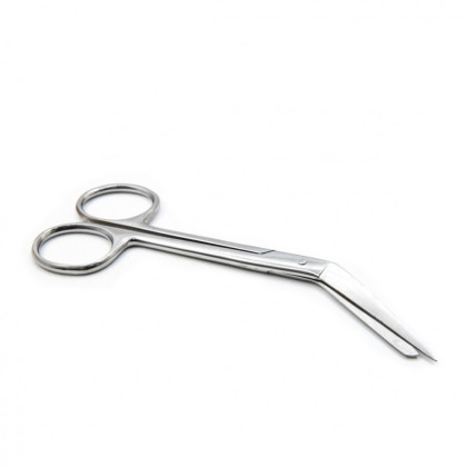 Ножницы для вскрытия сосудов, горизонтально-изогнутые, 135 мм. Surgiwell Фото товара Ножницы для вскрытия сосудов, горизонтально-изогнутые, 135 мм. Surgiwell