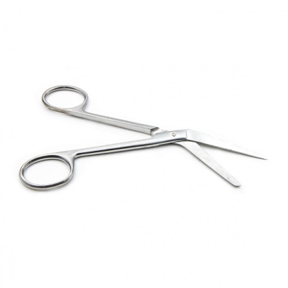 Ножницы для вскрытия сосудов, горизонтально-изогнутые, 135 мм. Surgiwell Фото товара Ножницы для вскрытия сосудов, горизонтально-изогнутые, 135 мм. Surgiwell