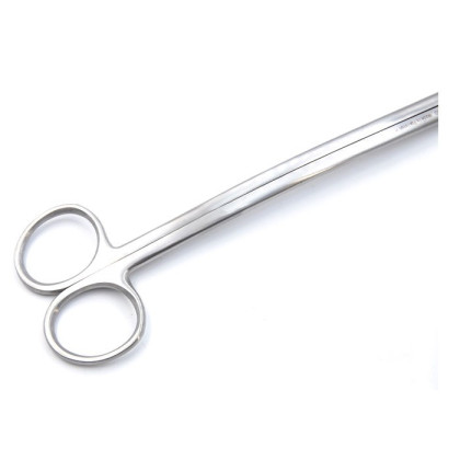 Фото товара Ножницы для глубоких полостей с двойным изгибом, 300мм (н-130s)