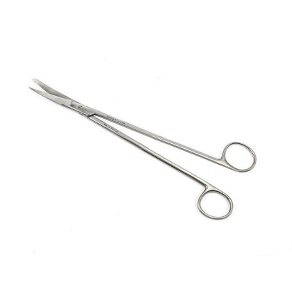 Ножницы для глубоких полостей с одним острым концом 230 мм Surgicon Фото товара Ножницы для глубоких полостей с одним острым концом 230 мм Surgicon