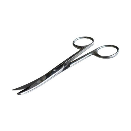 Ножницы для глубоких полостей с одним острым концом Фото товара Ножницы для глубоких полостей с одним острым концом