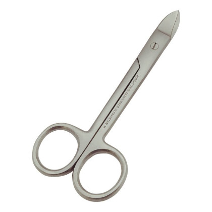 Ножницы для коронок вертикально изогнутые повышенной стойкости 125мм Фото товара Ножницы для коронок вертикально изогнутые повышенной стойкости 125мм