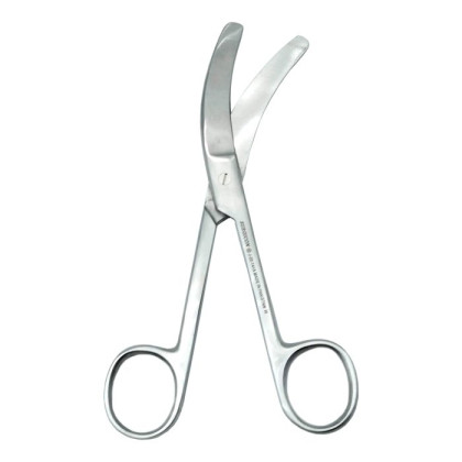 Фото товара Ножницы для пересечения пуповины горизонтально изогнутые 150 мм Surgicon
