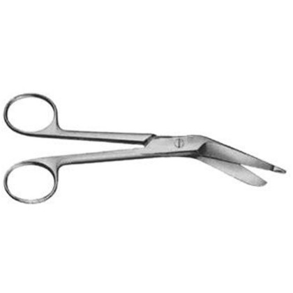 Ножницы для разрезания повязок с пуговкой 185 мм Фото товара Ножницы для разрезания повязок с пуговкой 185 мм