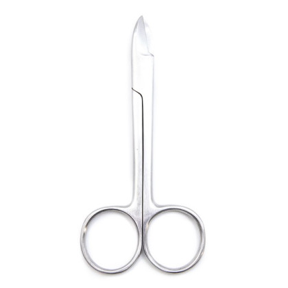 Ножницы для разрезания проволоки и снятия коронок изогнутые по Crown-Beebee, 105 мм, Surgicon Фото товара Ножницы для разрезания проволоки и снятия коронок изогнутые по Crown-Beebee, 105 мм, Surgicon