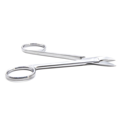 Ножницы для разрезания проволоки и снятия коронок изогнутые по Crown-Beebee, 105 мм, Surgicon Фото товара Ножницы для разрезания проволоки и снятия коронок изогнутые по Crown-Beebee, 105 мм, Surgicon