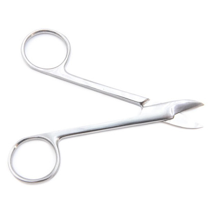 Ножницы для разрезания проволоки и снятия коронок изогнутые по Crown-Beebee, 105 мм, Surgicon Фото товара Ножницы для разрезания проволоки и снятия коронок изогнутые по Crown-Beebee, 105 мм, Surgicon