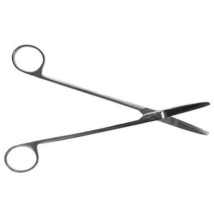 Ножницы для тонзилэктомии вкрт.изогнут. твердосплав. 180 мм Фото товара Ножницы для тонзилэктомии вкрт.изогнут. твердосплав. 180 мм