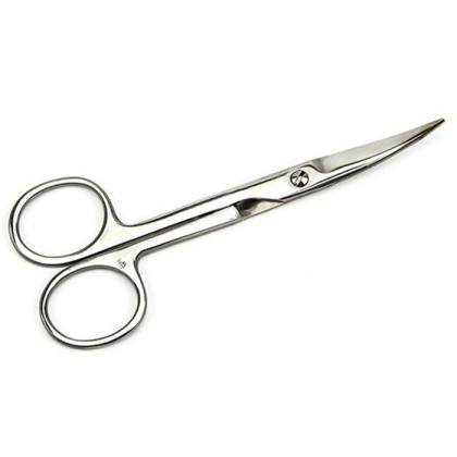 Ножницы остроконечные вертикально изогнутые 140 мм нержав.сталь Фото товара Ножницы остроконечные вертикально изогнутые 140 мм нержав.сталь