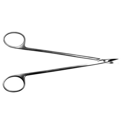 Ножницы остроконечные вертикально изогнутые 160 мм Тумботино Фото товара Ножницы остроконечные вертикально изогнутые 160 мм Тумботино