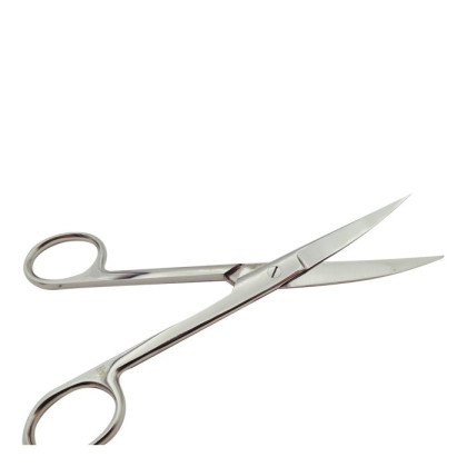 Ножницы остроконечные вертикально изогнутые 170 мм Фото товара Ножницы остроконечные вертикально изогнутые 170 мм