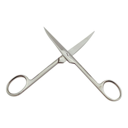 Ножницы остроконечные вертикально изогнутые 170 мм Фото товара Ножницы остроконечные вертикально изогнутые 170 мм