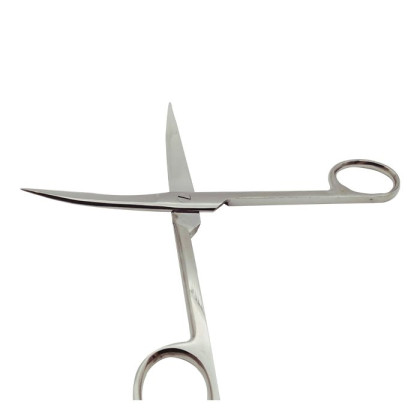 Ножницы остроконечные вертикально изогнутые 170 мм Фото товара Ножницы остроконечные вертикально изогнутые 170 мм