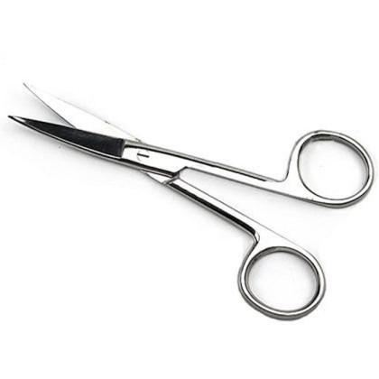 Ножницы остроконечные вертикально изогнутые, 100 мм ПТО Медтехника Фото товара Ножницы остроконечные вертикально изогнутые, 100 мм ПТО Медтехника