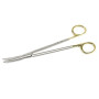 Ножницы препаровочные METZENBAUM изогнутые твердосплавные, 180 мм, раб. часть 2,5 мм ПТО Медтехника Фото товара Ножницы препаровочные METZENBAUM изогнутые твердосплавные, 180 мм, раб. часть 2,5 мм ПТО Медтехника